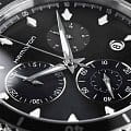 Hamilton H37512131 наручные мужские часы застежка крупным планом