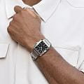 Festina Festina On The Square F20677/4 кварцевые мужские часы часы, крупный план черный циферблат