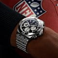 Оригинальные часы Breitling Breitling Chronomat B01 42 NFL Las Vegas Raiders Edition AB01342B1B1A1 механические калибр механизма мануфактурный механизм breitling caliber b01 общий вид