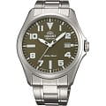 Orient Orient ER2D006F (FER2D006F)  FER2D006F механические мужские часы  черный циферблат, браслет  — вид спереди