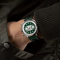 Breitling Breitling Top Time B01 Racing AB01771A1L1X1 мужские часы зеленый циферблат на запястье