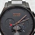 Hugo Boss Hugo Boss Peak HB1513814  немецкие мужские часы на браслете нержавеющая сталь с pvd-покрытием боковой вид