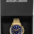 Jacques Lemans Jacques Lemans Sport 1-2117O кварцевые мужские часы часы, крупный план синий циферблат