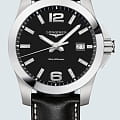 Longines Longines Conquest L3.759.4.58.3  наручные мужские часы фото под углом.