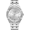 Guess GUESS GW0033L1  GW0033L1 кварцевые женские часы  серебристый циферблат, браслет нержавеющая сталь — вид спереди