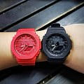 Casio Casio G-Shock GA-2100-4ADR (GA-2100-4A) — полный набор фото мужские часы японские