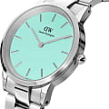 Daniel Wellington Daniel Wellington Iconic Link DW00100539 женские часы синий циферблат на запястье