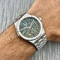 Maurice Lacroix Maurice Lacroix Aikon Automatic AI6008-SS009-090-1 механические мужские часы часы, крупный план цветной циферблат