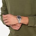 Casio Casio Collection AQ-180WD-1B мужские часы черный циферблат на запястье