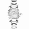 Guess Guess Bejeweled GW0869L3  GW0869L3 кварцевые женские часы  серебристый циферблат, браслет нержавеющая сталь — вид спереди