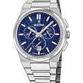 Festina Festina Rive F20059/2  F20059/2 кварцевые женские часы  синий циферблат, браслет нержавеющая сталь — вид спереди