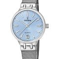 Festina Festina Mademoiselle F20712/2  F20712/2 кварцевые женские часы  голубой циферблат, браслет нержавеющая сталь 316l — вид спереди