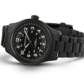 Hamilton H70665130 наручные мужские часы застежка крупным планом