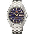 Orient Orient AB0000DD (FAB0000DD)  AB0000DD механические мужские часы  синий циферблат, браслет  — вид спереди