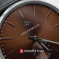 Greenwich Greenwich Anchor GW 012.11.32 мужские часы коричневый циферблат на запястье