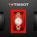 Tissot Tissot Flamingo T094.210.33.116.01 кварцевые женские часы часы, крупный план перламутровый циферблат