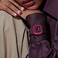 Casio Casio G-Shock GMD-S5600RB-4DR (GMD-S5600RB-4)  наручные женские часы фото под углом.