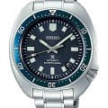 Seiko Seiko Prospex SLA049J1  SLA049J1 механические мужские часы  синий циферблат, браслет нержавеющая сталь — вид спереди