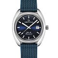 Certina Certina DS-2 C024.407.18.041.00 DS 2 C0244071804100 механические мужские часы  синий циферблат, браслет кожа + нейлон — вид спереди