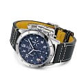 Breitling Breitling Super Avi B04 Chronograph GMT 46 Tribute To Vought F4U Corsair AB04451A1C1X1 aviator 8 швейцарские мужские часы на браслете кожаный боковой вид