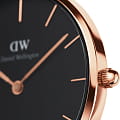 Daniel Wellington Daniel Wellington Petite Dover DW00100312 petite шведские женские часы на браслете нейлон боковой вид