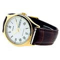 Casio Casio Collection MTP-V006GL-7BUDF (Standard MTP-V006GL-7B) collection японские мужские часы на браслете кожаный боковой вид