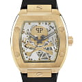 Philipp Plein Philipp Plein The Skeleton PWBAA0321  PWBAA0321 механические мужские часы  белый циферблат, браслет силикон — вид спереди