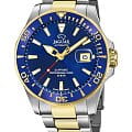 Jaguar Jaguar Automatic Diver J887/1  J887/1 механические мужские часы   циферблат, браслет нержавеющая сталь с pvd-покрытием — вид спереди