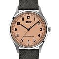 Tissot Tissot Heritage 1938 T142.464.16.332.00  T1424641633200 механические мужские часы  розовый циферблат, браслет кожаный — вид спереди