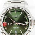 Longines Longines Conquest L3.720.4.02.6 conquest швейцарские женские часы на браслете нержавеющая сталь боковой вид