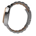 Swatch Swatch Irony Sistem51 YIS405G system51 швейцарские мужские часы на браслете нержавеющая сталь с pvd-покрытием боковой вид