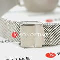Boccia Titanium Boccia Titanium Square 3334-06 кварцевые женские часы часы, крупный план серебристый циферблат