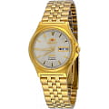Orient Orient AB02001C (FAB02001C)  FAB02001C механические мужские часы  желтый циферблат, браслет  — вид спереди
