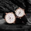 Mido Mido Baroncelli Chronometer M027.408.36.031.00 механические мужские часы часы, крупный план белый циферблат