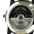 Tissot Tissot Gentleman Swissmatic T098.407.26.052.00 механические мужские часы часы, крупный план черный циферблат