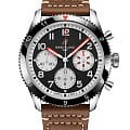 Breitling Breitling Classic Avi Chronograph 42 Mosquito Y233801A1B1X1  Y233801A1B1X1 механические мужские часы  черный циферблат, браслет кожаный — вид спереди