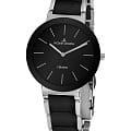 Jacques Lemans Jacques Lemans High Tech Ceramic 42-7A  42-7A кварцевые женские часы  черный циферблат, браслет керамика — вид спереди
