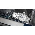 Orient Orient Star RE-AU0006S0 (RE-AU0006S00B) механические мужские часы часы, крупный план серебристый циферблат