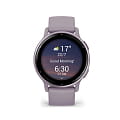 Garmin Garmin Vivoactive 5 010-02862-13 электронные мужские часы часы, крупный план  циферблат