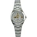 Orient Orient NQ1A002W (FNQ1A002W)  FNQ1A002W механические женские часы  белый циферблат, браслет  — вид спереди