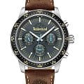 Timberland Timberland Parkman TDWGF0041301  TDWGF0041301 кварцевые мужские часы  серый циферблат, браслет кожаный — вид спереди