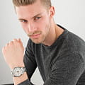 Orient Orient Sun & Moon RA-AK0301S  наручные мужские часы фото под углом.