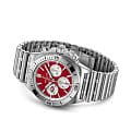 Breitling Breitling Chronomat B01 42 NFL San Francisco 49ers Edition AB01342B1K1A1 мужские часы красный циферблат на запястье