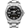 Breitling Breitling Aerospace EVO E79363101B1E1  E79363101B1E1 кварцевые мужские часы  черный циферблат, браслет титановый — вид спереди