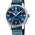Festina Festina Automatic F20151/3  F20151/3 механические мужские часы  синий циферблат, браслет кожаный — вид спереди