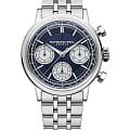 Raymond Weil Raymond Weil Millesime Tri-Compax 7765-ST-50651  7765-ST-50651 механические мужские часы  синий циферблат, браслет нержавеющая сталь — вид спереди