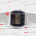 Casio Casio Vintage A159W-N1DF (A159W-N1) кварцевые мужские часы часы, крупный план цветной циферблат