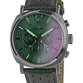 Jacques Lemans Jacques Lemans 1-1645M  1-1645M кварцевые мужские часы  серый циферблат, браслет кожаный — вид спереди