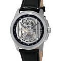 Kenneth Cole Kenneth Cole Automatic IKC8100  IKC8100 механические мужские часы  серый циферблат, браслет кожаный — вид спереди
