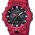Casio Casio G-Shock GA-800-4A GA GA-800-4A электронные мужские часы  серый циферблат, браслет пластик — вид спереди